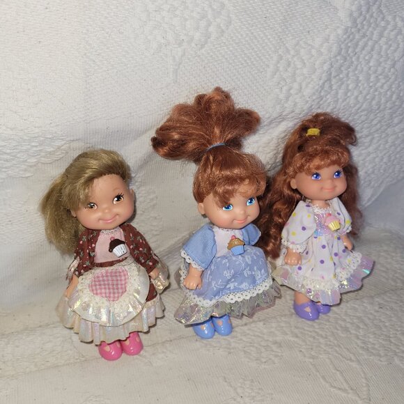 Cherry Merry Muffin 3 Dolls Lot, Vintage 80s - Picture 6 of 17